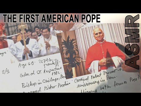 ASMR: Pope Leo XIV - The First American POPE and a Conclave Full of Surprises | ASMR stats and Facts