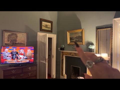 Lofi ASMR Haunted Hotel Room Tour 