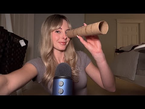 ASMR | Ultimate Mouth Sounds Video WITH Paper Towel Tube