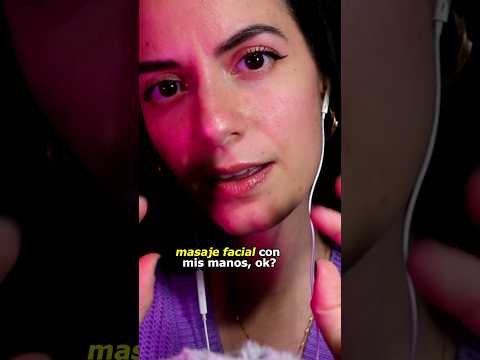 TE HAGO UN MASAJE FACIAL #asmr #shorts