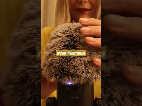 Quick head massage #asmr #fluffymic #fluffymicasmr #fluffymicscratching