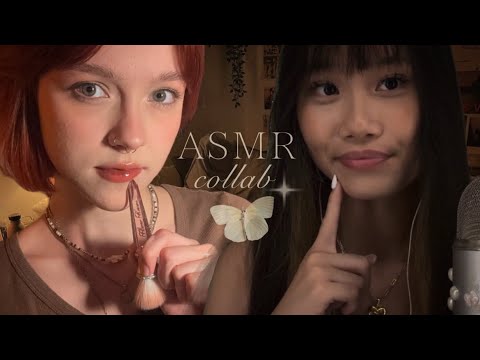 asmr ~ unusual triggers for sleep // collab with @asmrcoco 🍓