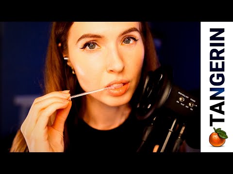 ASMR Mouth Sounds / Purring / Kisses & Spoolie Nibbling | Tangerin