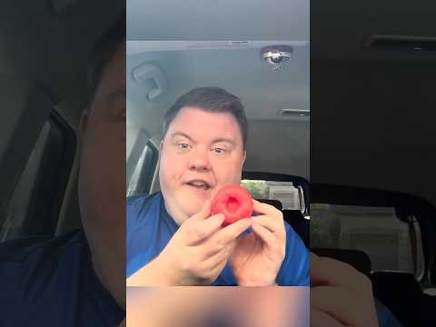 ASMR VIRAL FRUIT PASTRY’S!! WORTH THE HYPE! #asmr #asmreating #asmrfood #short