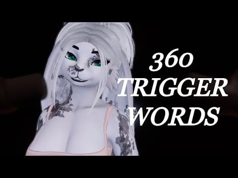 ASMR | 360 TRIGGER WORDS in under 2 HOURS [Secret community post shoutout video!]