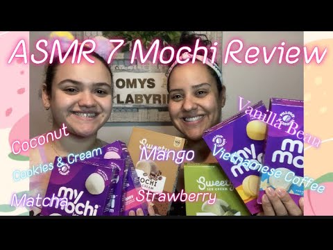 ASMR MOCHI REVIEW WITH MY DAUGHTER (THESE WERE DELICIOUS) #20