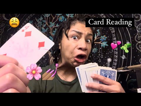 ASMR - Aggressive Card Reading (Carly)