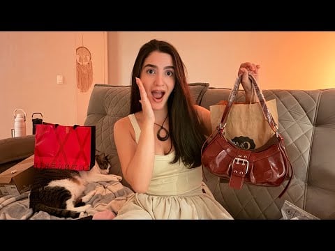 ASMR| TODOS OS PRESENTES QUE COMPREI PARA MIM NO MÊS DO MEU ANIVERSÁRIO 