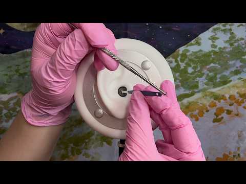 Cracking & Scooping Out The Solid Walls of Dirt Covering Your Eardrums | Eardrum Cleaning ASMR