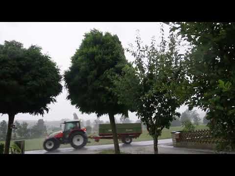 5 Minutes Heavy rain From my garten