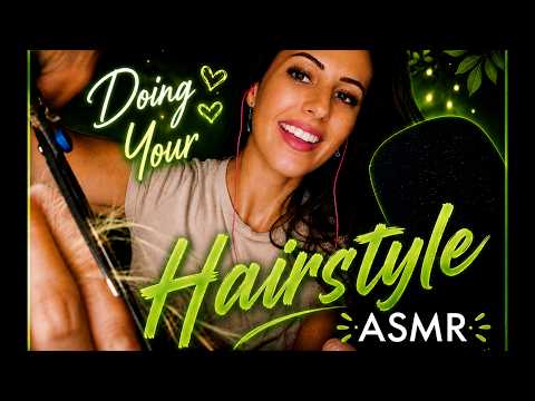 АСМР  Подстрижка Ролева Игра ✂️Супер Тингли Тригъри ✂️DOING YOUR HAIRSTYLE ASMR