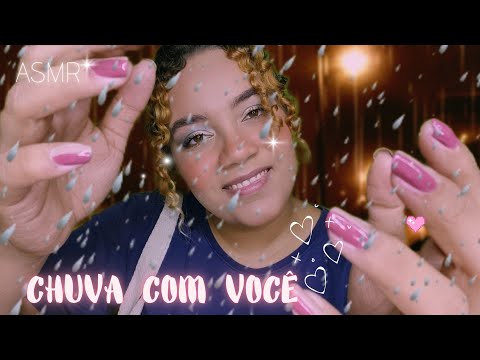 ASMR CUIDANDO DE VOCÊ NA CHUVA ☔🌧️☺️