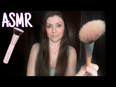 ASMR Pincel na tela + Sons de boca 👄🖌😴