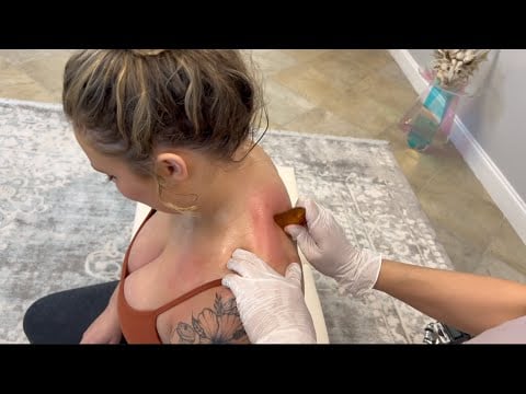 Bossy Chiro Babe - Scraping Head to Toe Body CRACKS