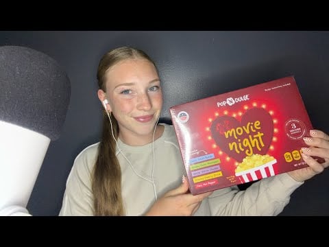 [ASMR] Popcorn Unboxing 