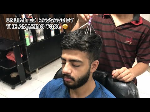 Ultimate ASMR Deep Head Massage For Relaxation and Sleep 😴 💈| LAHORI BARBER |