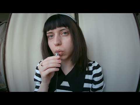 ASMR| Mini mic mouth sounds| Мини микрофон - звуки рта