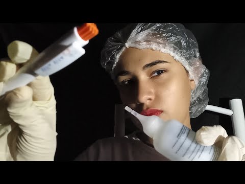 ASMR COLOCANDO PEELING DE FENOL NO SEU ROSTO "ROLEPLAY"