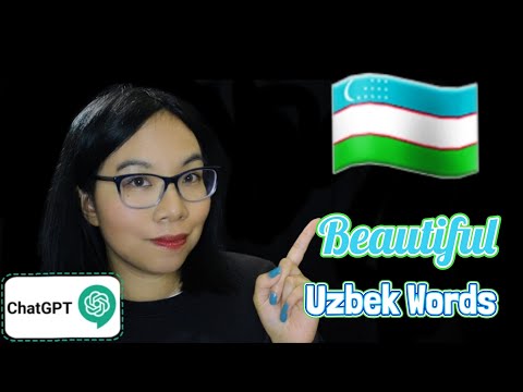 ASMR BEAUTIFUL UZBEK TRIGGER WORDS - Chosen by ChatGPT (Whispering, Fluffy Mic Scratching) 🩵🇺🇿