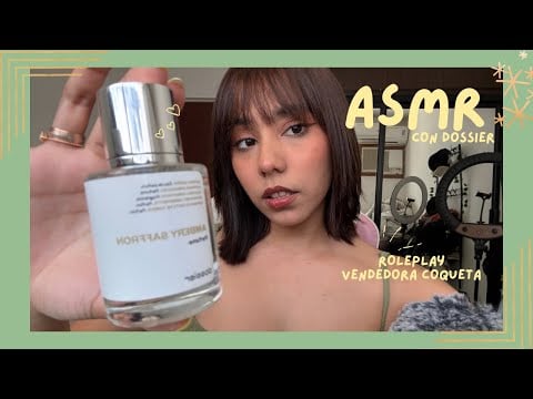 ASMR - VENDEDORA COQUETA/ ROLEPLAY CON DOSSIER