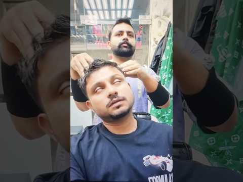 Instant Stress Relief in 15 Seconds! 💆‍♂️✨#shorts #asmr #headmassage #massage #barber