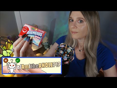 ASMR Gum Chewing Am I The A-Hole? (AITA) | Whispered