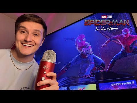 ASMR | Watch a Movie With Me 🎥(Spider-Man No Way Home edition)