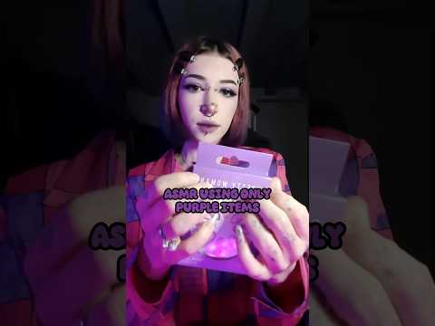 ASMR With Only Purple Triggers