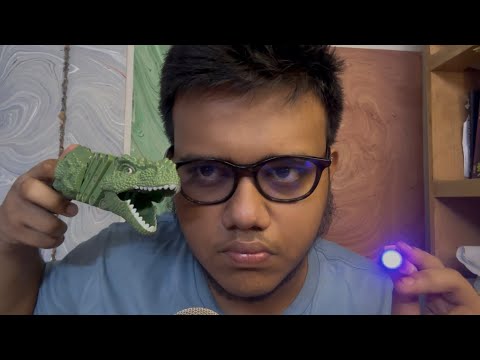 ASMR Fast Cranial Nerve Exam & Some Triggers