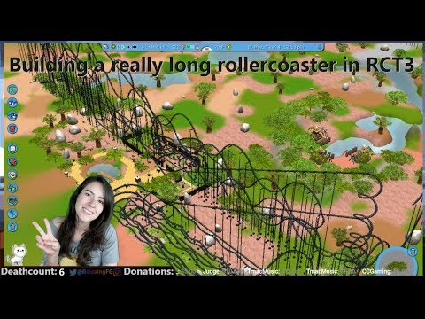 Building a really really really long roller coaster! 🎢