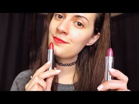 RILASSANTE NEGOZIO DI ROSSETTI di EL 💄 *Roleplay* |ASMR Italiano