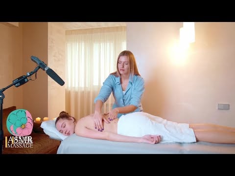Steamy ASMR Back Massage by Olga