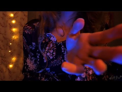 ASMR | Dark Layered Sounds with Face Touching, Tracing and whispered Trigger Words | Swoosh, tap