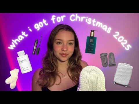 ASMR Whispered Christmas Haul 2025! 💖🎄