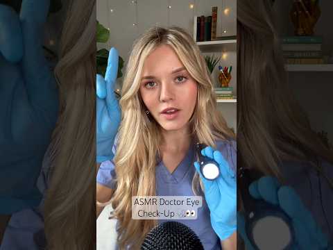 #asmr Doctor Eye Exam 🩺 Patreon Follow My Instructions #asmrvideo #asmrtriggers #asmrsounds #relax