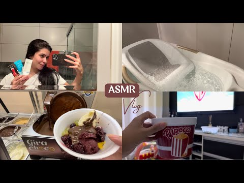 ASMR VLOG - UM DIA COMIGO