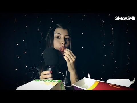 🇮🇹ASMR ITA• Eating McDonald's 🍔🍟🍦MUKBANG, #asmrita #mcdondald's #mukbang
