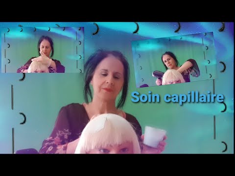 Asmr français soin capillaire pour une cliente qui ressemble étrangement à Lilou,hihihi😉