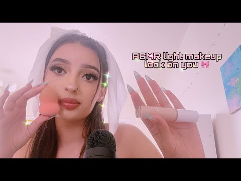 ASMR light makeup look on you 🎀