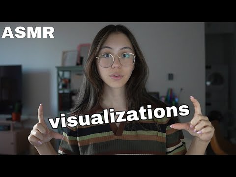 ASMR Visualizations (Hand and Mouth Sounds, Personal Attention)