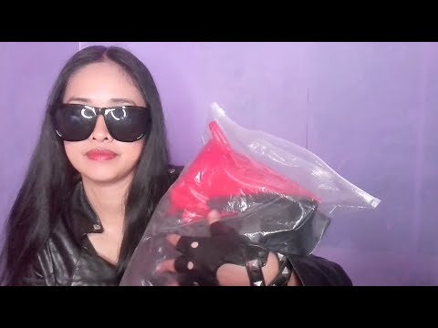 ASMR: SPY in LEATHER JACKET & BIKER'S GLOVES -- Sells You some Forbidden  GLOVES (Part 1)