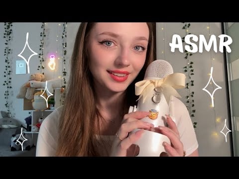 ASMR For Sleep ✨Hand movements and sounds, coconut rain 🪽