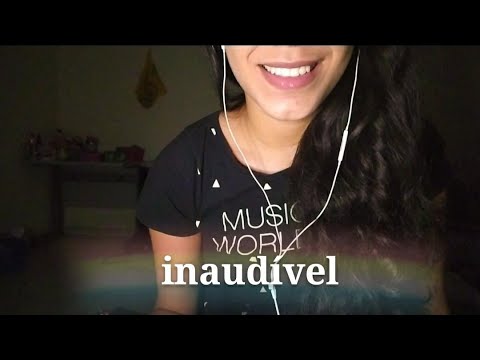 ASMR INAUDÍVEL /SEMI INAUDÍVEL /INAUDIBLE w/ TASCAM