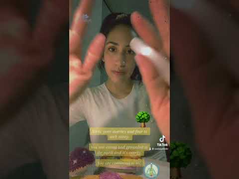 REIKI for grounding ⛰️☀️ #reikiasmr #shorts #crystals