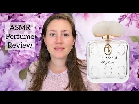 ASMR Perfume Review - Trussardi My Name - Glass Tapping & Whispering