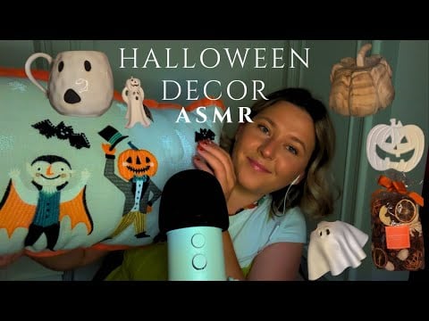 Ultimate Halloween Decor ASMR: Spooky Whisper & Tapping