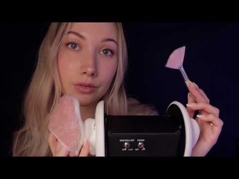 ASMR Pampering Your Ears While You Sleep 💫 cleaning, massaging, fizzy sounds (3dio) ✨