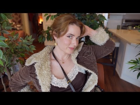 ASMR Get Ready With Me (Dusty Rose Makeup Look & Rambling)