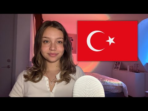 ASMR in Turkish! 🇹🇷❣️Relaxing Trigger Words and Close Whispers!
