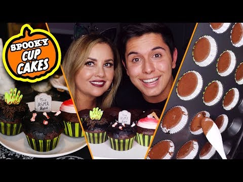 ASMR w/ My Mom! | Baking Spooky Halloween Cupcakes!